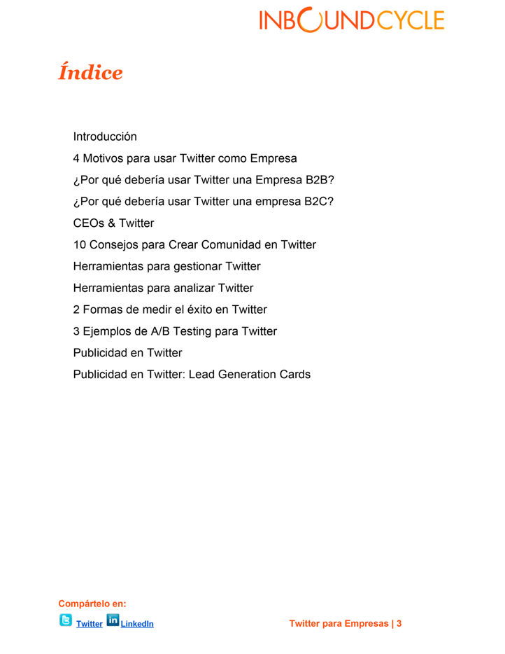 P3 - Ebook Twitter para empresas
