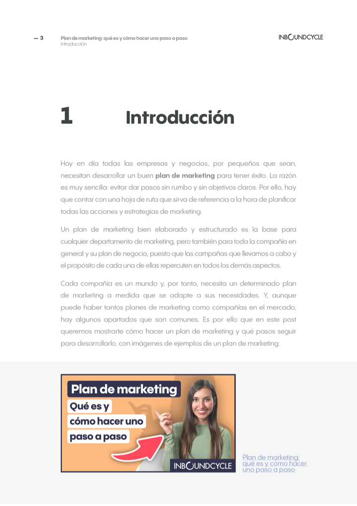Guía gratuita: Cómo hacer un plan de marketing paso a paso